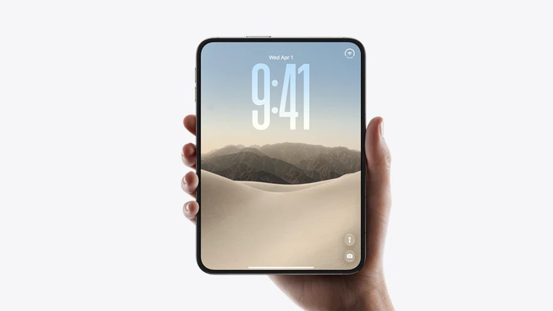 The unusually elongated hand in Apple’s iPhone Duo product demonstration