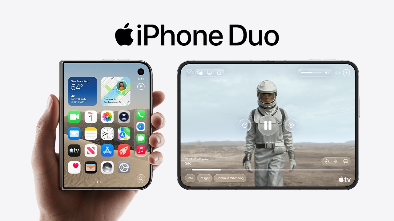 Introducing iPhone Duo — original campaign visual